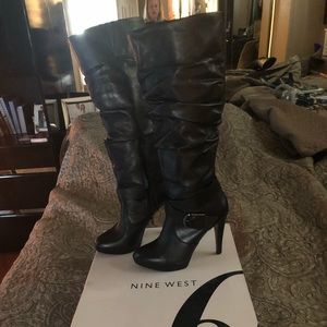 Nine West leather boots